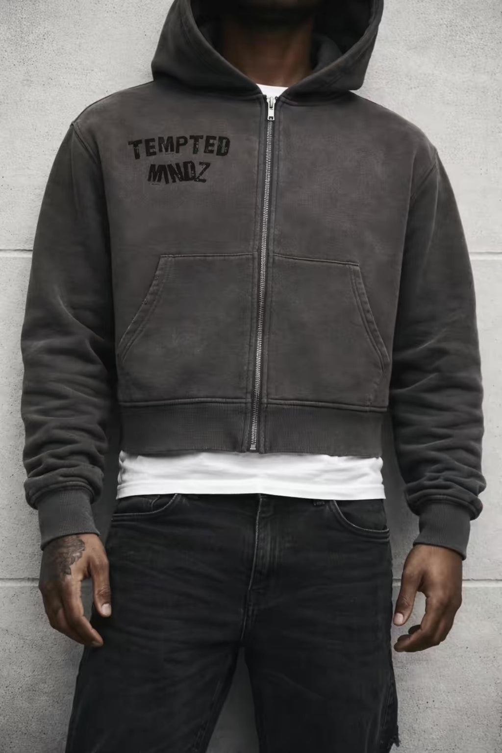 TM CROPPED HOODIE-COMING SOON